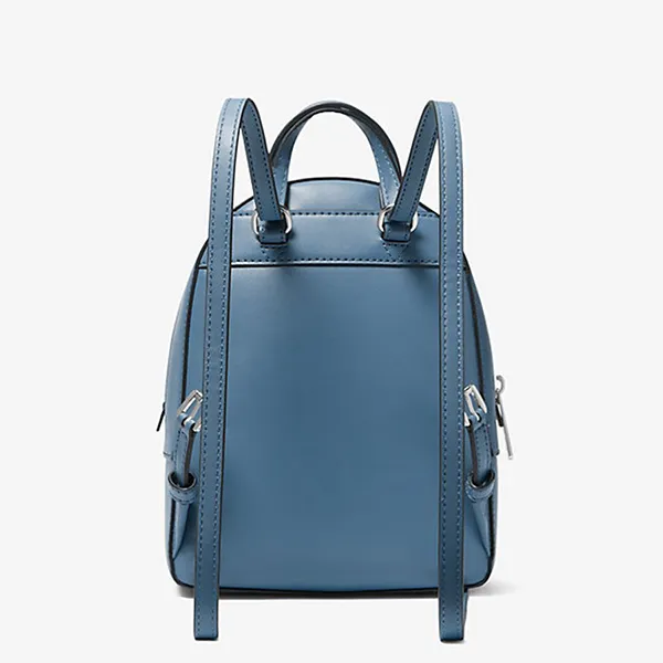 Balo Nữ Michael Kors MK Jaycee Extra Small Ombre Logo Convertible Backpack 35S4G8TB1B Màu Xanh Denim