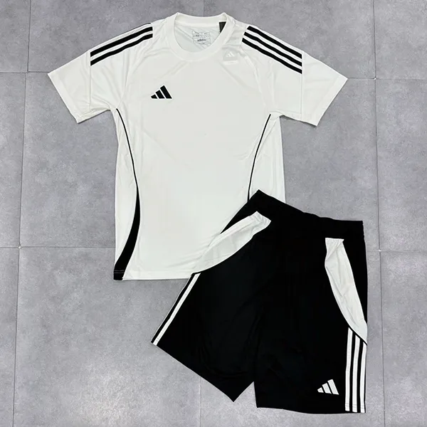 Bộ Quần Áo Cộc Tay Nam Adidas Tiro 24 Jersey IS1019/IR9376 Màu Trắng Đen Size M - Thời trang - Vua Hàng Hiệu