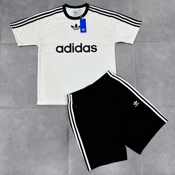Bộ Thể Thao Nam Adidas Adicolor White Black IM9459/IU2368 Màu Trắng Đen Size XS - Thời trang - Vua Hàng Hiệu