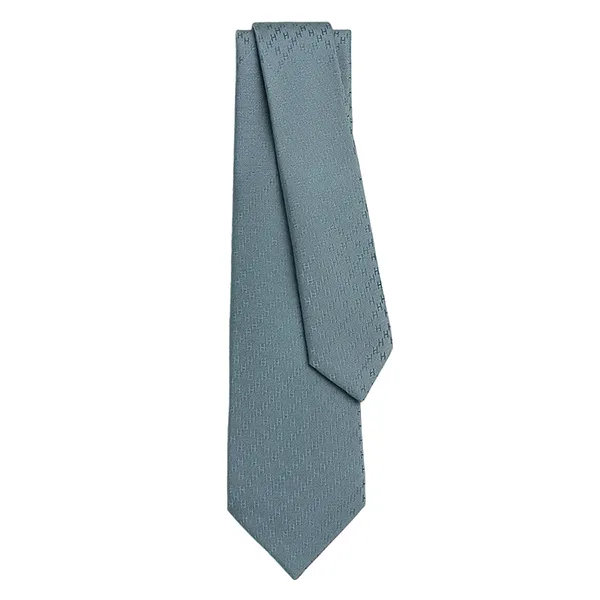Cà Vạt Nam Hermès Faconnee New H Tie Ciel Découvert Rộng 7cm Màu Xanh Xám - Thời trang - Vua Hàng Hiệu
