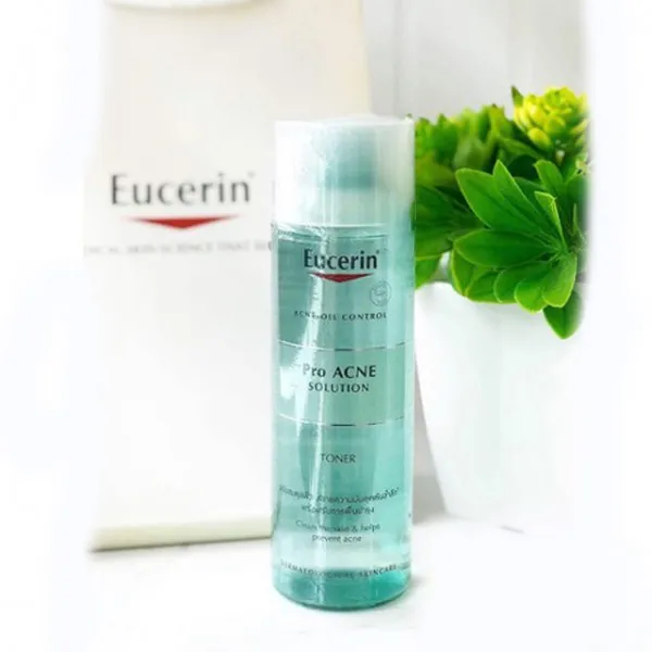 Combo Kem Dưỡng Eucerin Ato Control Soothing Và Nước Cân Bằng Eucerin Acne Oil Control ProAcne Solution Toner (50ml + 200ml) - Mỹ phẩm - Vua Hàng Hiệu