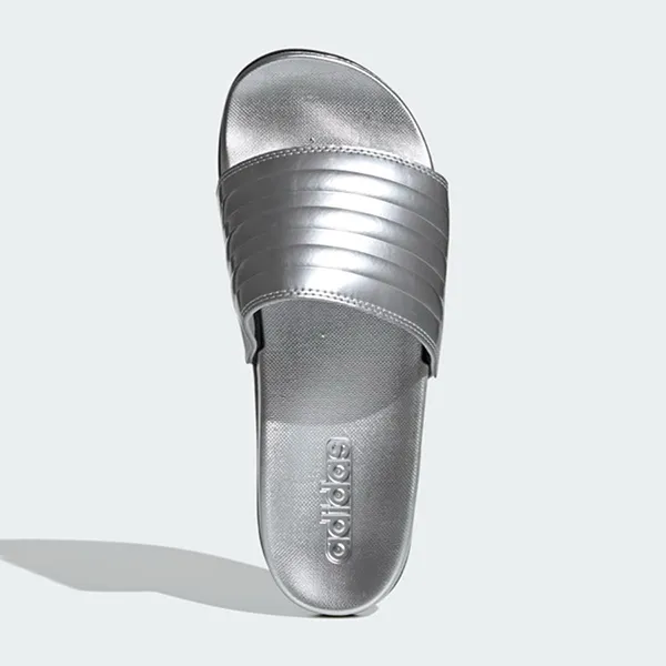 Dép Adidas Adilette Comfort Slides FW7683 Màu Bạc Size 39