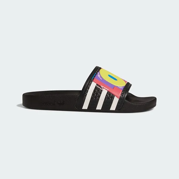Dép Adidas Adilette Pride GX6389 Màu Đen Họa Tiết Size 6 - Dép - Vua Hàng Hiệu