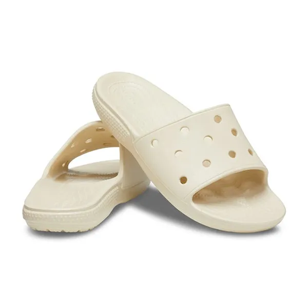 Dép Crocs Classic Bone Slide 206121-2Y2 Màu Kem Size 37 - Dép - Vua Hàng Hiệu