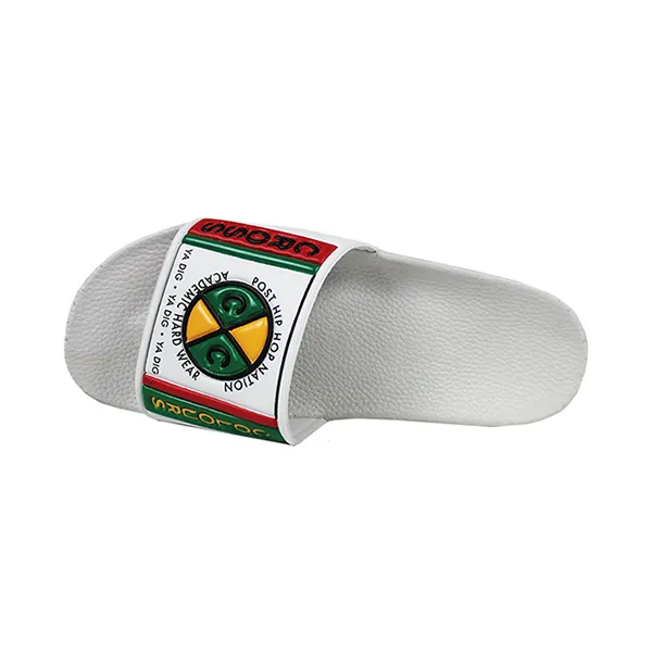 Dép Cross Colours Label Logo Slides C314LBS-WHT-7M White Màu Trắng Size 43 - Dép - Vua Hàng Hiệu