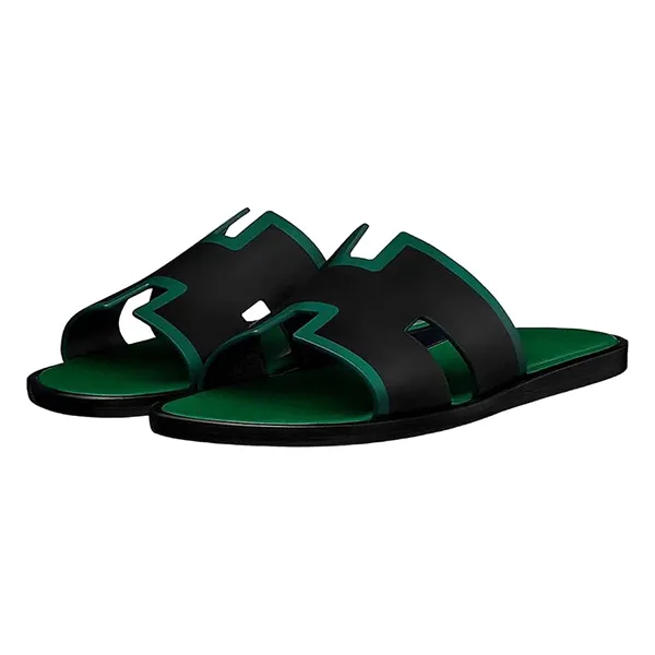 Dép Hermès Izmir Sandal Màu Xanh Đen Size 40