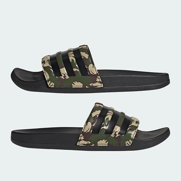 Dép Nam Adidas Adilette Comfort Slides FZ4686 Màu Xanh/Đen Size 42