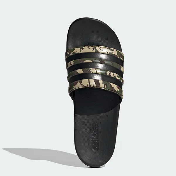 Dép Nam Adidas Adilette Comfort Slides FZ4686 Màu Xanh/Đen Size 42