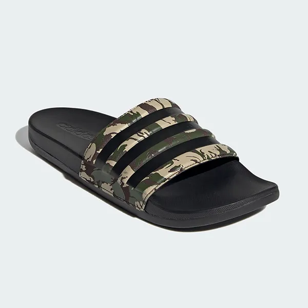 Dép Nam Adidas Adilette Comfort Slides FZ4686 Màu Xanh/Đen Size 42