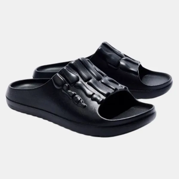 Dép Nam Boohooman Khung Xương BMM75660 Màu Đen Size 41 - Dép - Vua Hàng Hiệu