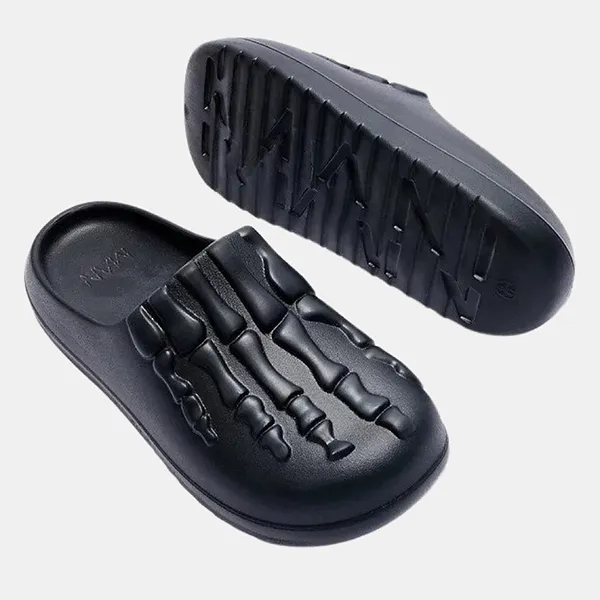 Dép Sục Nam Boohooman Khung Xương BMM75675 Màu Đen Size 41