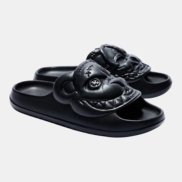 Dép Nam Boohooman Teddy BMM75667 Màu Đen Size 41 - Dép - Vua Hàng Hiệu
