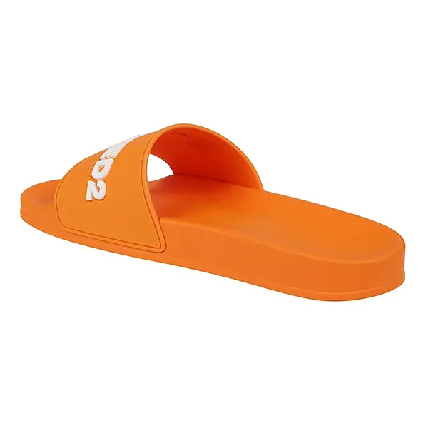 Dép Nam DSquared2 Logo Embossed Slides FFM0023 17205013-6051 Màu Cam Size 40