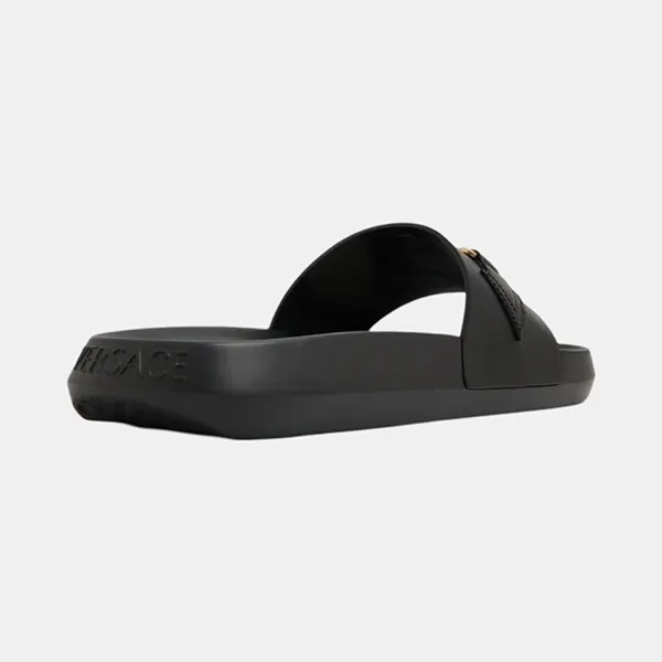 Dép Nam Versace Medusa Biggie Sliders 1010628 DV46G 1B00V Màu Đen Size 41 - Dép - Vua Hàng Hiệu