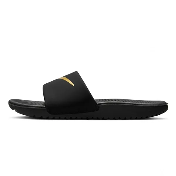 Dép Nữ Nike Kawa Slide Black Metallic Gold 819352 003 Màu Đen Size 36
