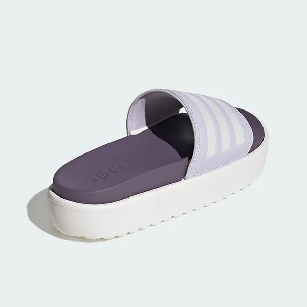 Dép Nữ Adidas Adilette Platform Slides IF3421 Màu Tím/Trắng Size 38
