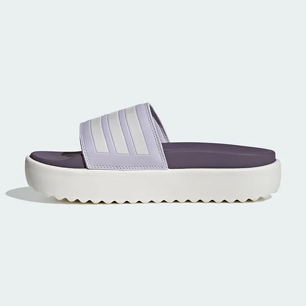 Dép Nữ Adidas Adilette Platform Slides IF3421 Màu Tím/Trắng Size 38