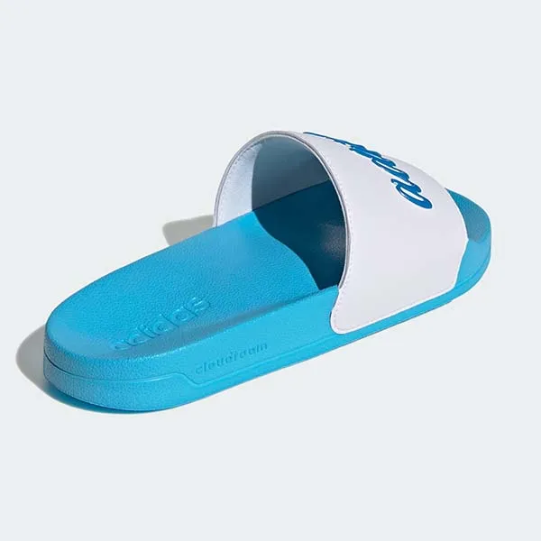 Dép Nữ Adidas Adilette Shower Slides Blue Rush Met GZ5927 Màu Trắng Phối Xanh Size 39