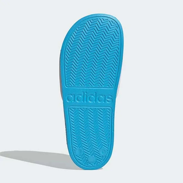 Dép Nữ Adidas Adilette Shower Slides Blue Rush Met GZ5927 Màu Trắng Phối Xanh Size 39