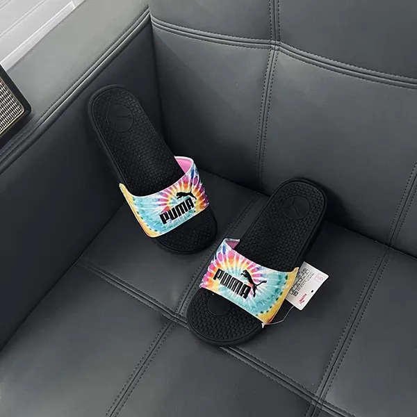 Dép Puma Cool Cat Slide Tiedye 382483-02 Phối Màu Size 37
