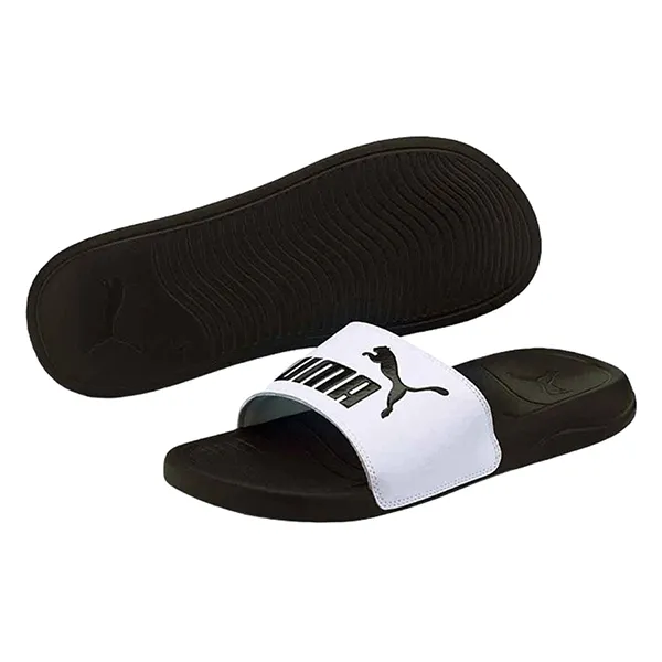 Dép Puma Popcat Bianco 372279-09 Màu Đen Trắng Size 35.5 - Dép - Vua Hàng Hiệu