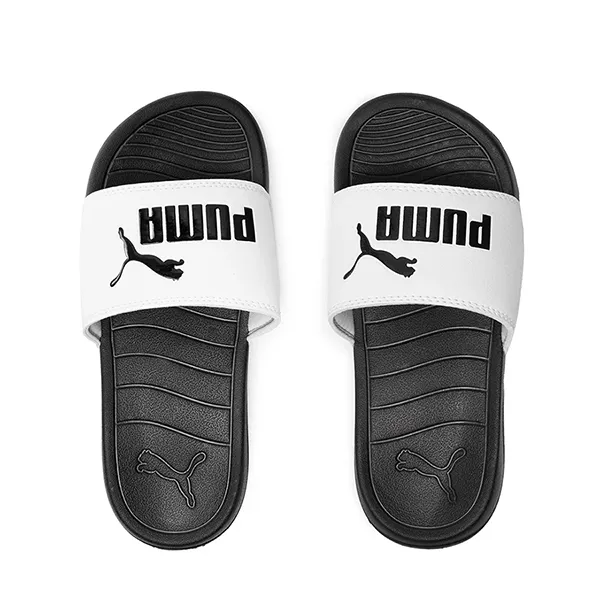 Dép Puma Popcat Bianco 372279-09 Màu Đen Trắng Size 35.5 - Dép - Vua Hàng Hiệu