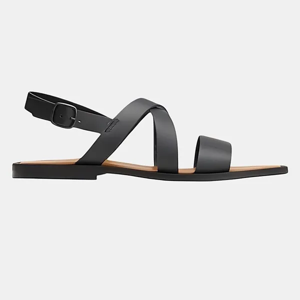 Dép Sandal Nam Yoox 17006163QT Màu Đen Size 41 - Dép - Vua Hàng Hiệu