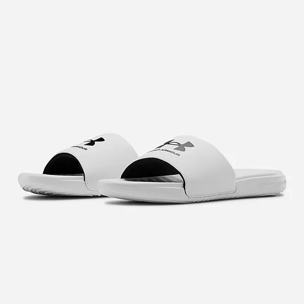 Dép Under Armour Ansa Fixed 3023761-103 Màu Trắng Size 41