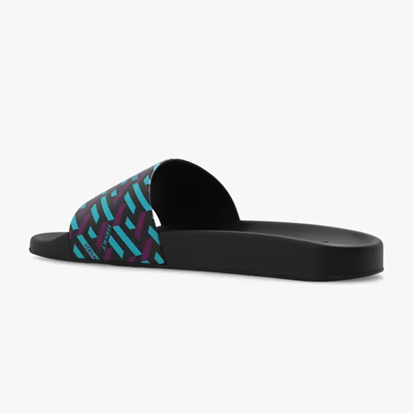 Dép Versace Black Rubber Slides DSU6516 1A01736-5G320 Màu Xanh Đen Size 42 - Dép - Vua Hàng Hiệu