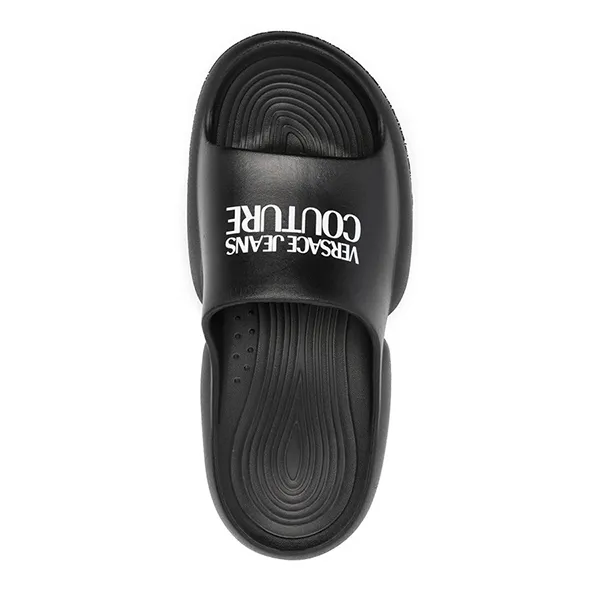Dép Versace Jeans Couture Slippers 74YA3S8A Màu Đen Size 39 - Dép - Vua Hàng Hiệu