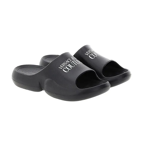 Dép Versace Jeans Couture Slippers 74YA3S8A Màu Đen Size 39 - Dép - Vua Hàng Hiệu