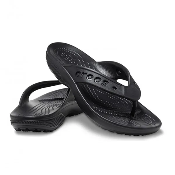 Dép Xỏ Ngón Crocs Capri Metallic Slide 208192-001 Màu Đen Size 43 - Dép - Vua Hàng Hiệu