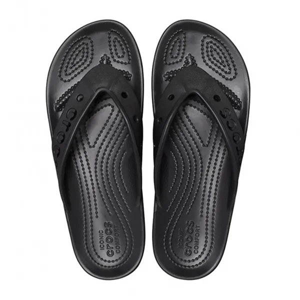 Dép Xỏ Ngón Crocs Capri Metallic Slide 208192-001 Màu Đen Size 43 - Dép - Vua Hàng Hiệu