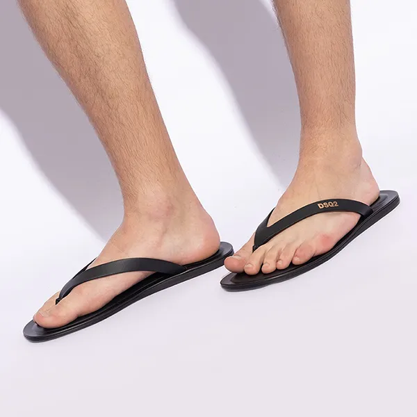 Dép Xỏ Ngón Dsquared2 Flip Flop FSM0074 01500001 2124 Màu Đen Size 41