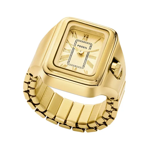 Đồng Hồ Dạng Nhẫn Nữ Fossil Raquel Watch Ring ES5343 Màu Vàng