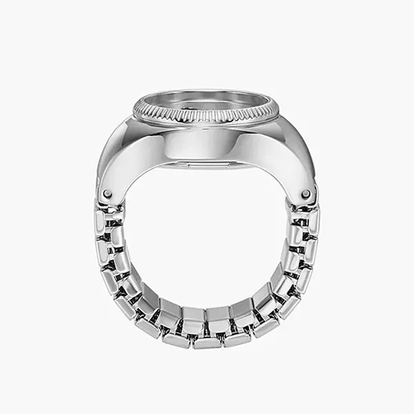 Đồng Hồ Dạng Nhẫn Nữ Fossil Watch Ring Two-Hand Stainless Steel ES5245 Màu Bạc - Đồng hồ - Vua Hàng Hiệu