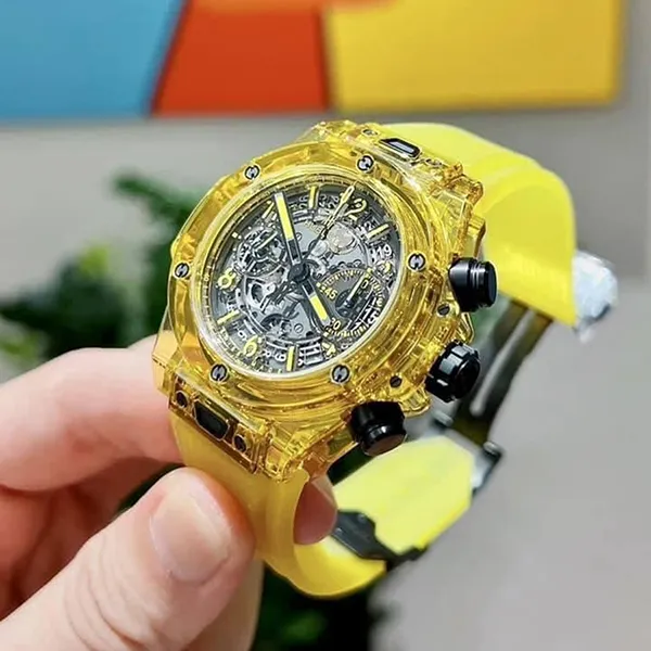 Đồng Hồ Hublot Big Bang Unico Yellow Sapphire Limited 42 441.JY.4909.RT Màu Vàng