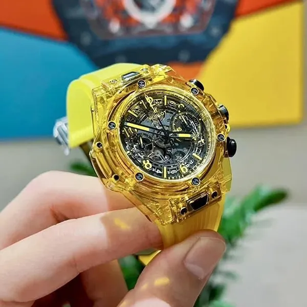 Đồng Hồ Hublot Big Bang Unico Yellow Sapphire Limited 42 441.JY.4909.RT Màu Vàng