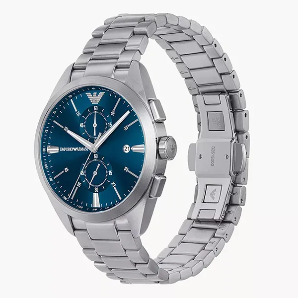 Đồng Hồ Nam Emporio Armani Claudio AR11541 Màu Bạc Xanh