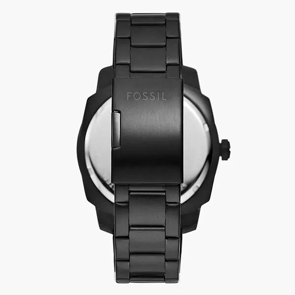 Đồng Hồ Nam Fossil Machine Three-Hand Date Black Stainless Steel Watch FS5971 Màu Đen - Đồng hồ - Vua Hàng Hiệu