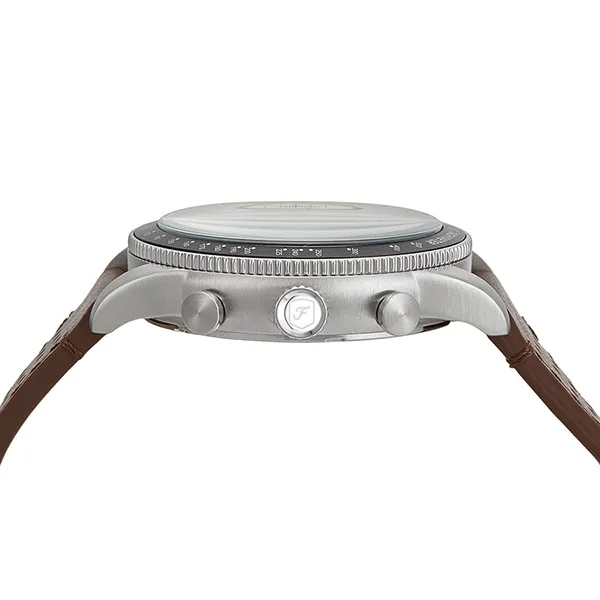 Đồng Hồ Nam Fossil Sport Tourer Chronograph 42mm FS6042 Màu Nâu Vàng