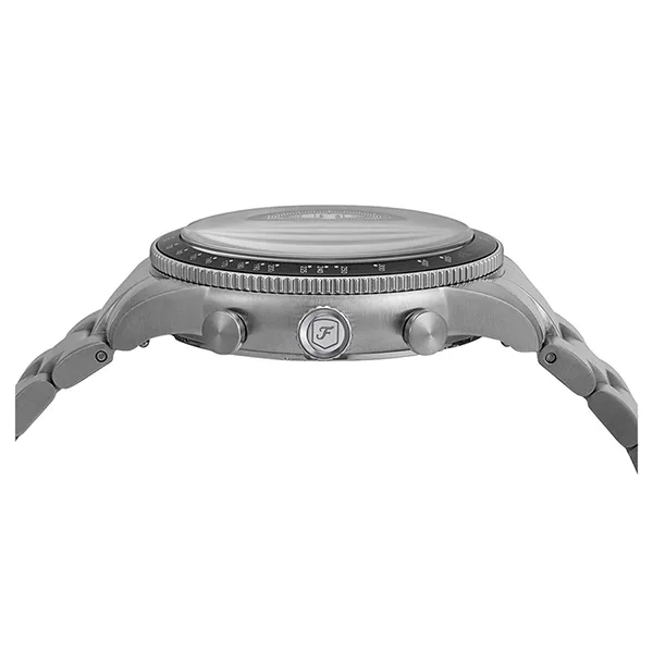 Đồng Hồ Nam Fossil Sport Tourer FS6045 Chronograph Màu Bạc Đen