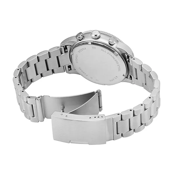 Đồng Hồ Nam Fossil Sport Tourer FS6045 Chronograph Màu Bạc Đen