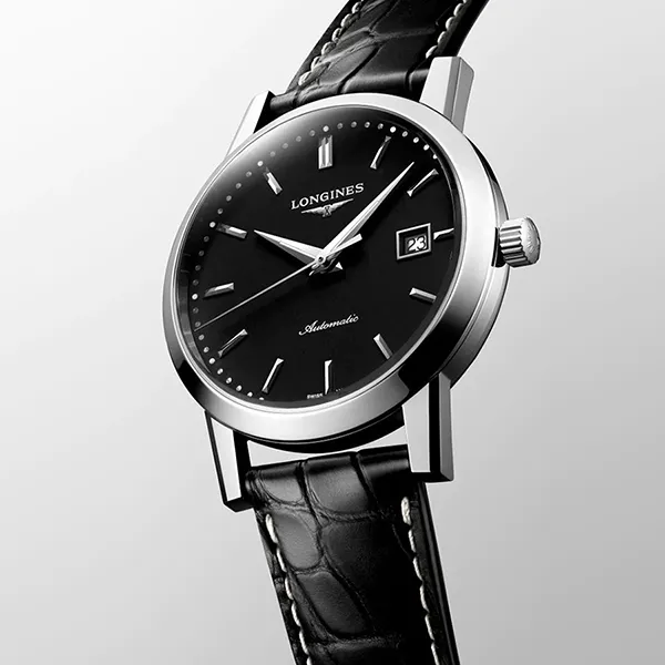 Đồng Hồ Nam Longines 1832 L4.825.4.52.0 Màu Đen