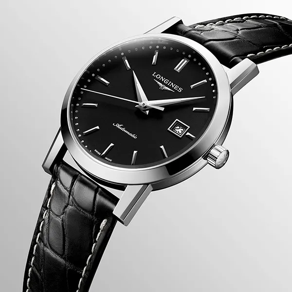 Đồng Hồ Nam Longines 1832 L4.825.4.52.0 Màu Đen