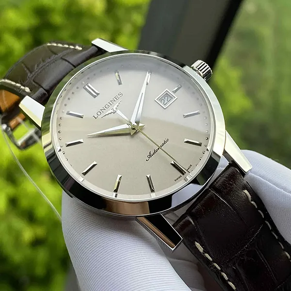 Đồng Hồ Nam Longines 1832 L4.825.4.92.2 Màu Nâu Be