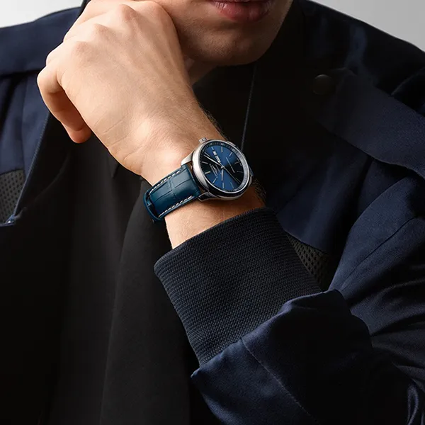 Đồng Hồ Nam Longines Annual Calendar L2.910.4.92.0 Watch 40mm Màu Xanh Navy
