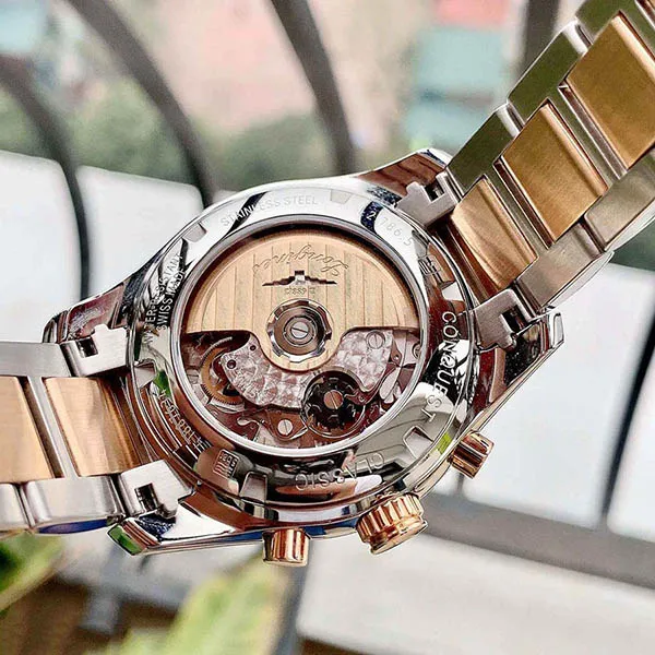 Đồng Hồ Nam Longines Conquest Classic L2.786.5.76.7 Màu Bạc Phối Vàng Hồng