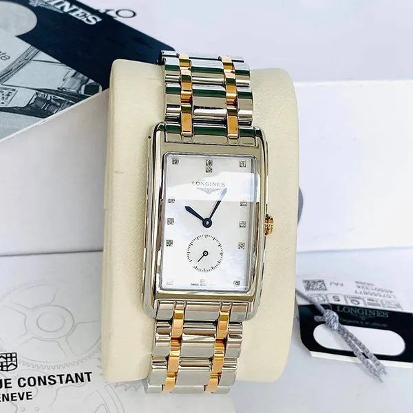 Đồng Hồ Nam Longines Dolcevita 18K L5.755.5.87.7 Màu Bạc Trắng