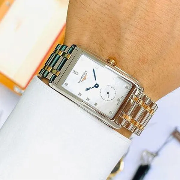 Đồng Hồ Nam Longines Dolcevita 18K L5.755.5.87.7 Màu Bạc Trắng